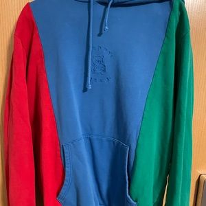 Teddy Fresh Three Panel Colorblock Hoodie